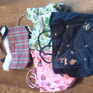 Longaberger Seasonal Lunch Totes Set